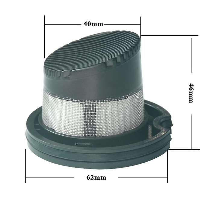 3pcs for Shunzao Z1 Z1pro Vacuum Cleaner Hepa Filter Elements Parts