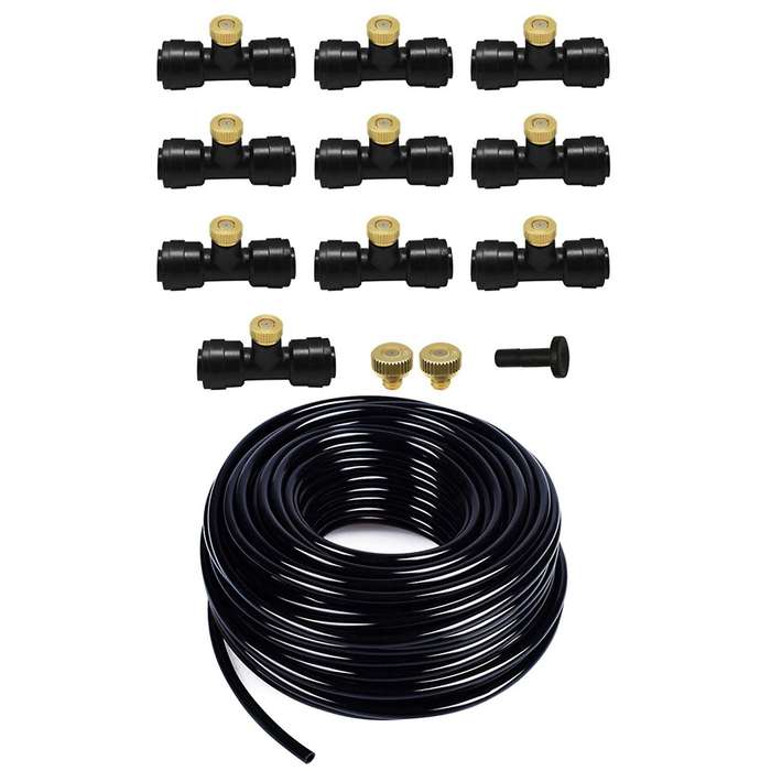 Misting Nozzles Kit Fog Nozzles for Patio Misting System Outdoor