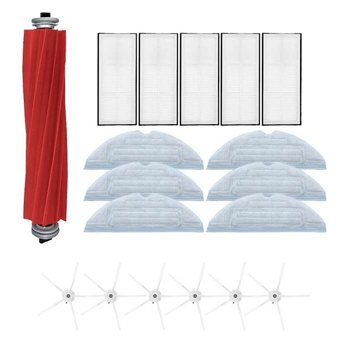 For Mi Roborock S7 Mop Cloth Hepa Filter Side Brush Detachable 14