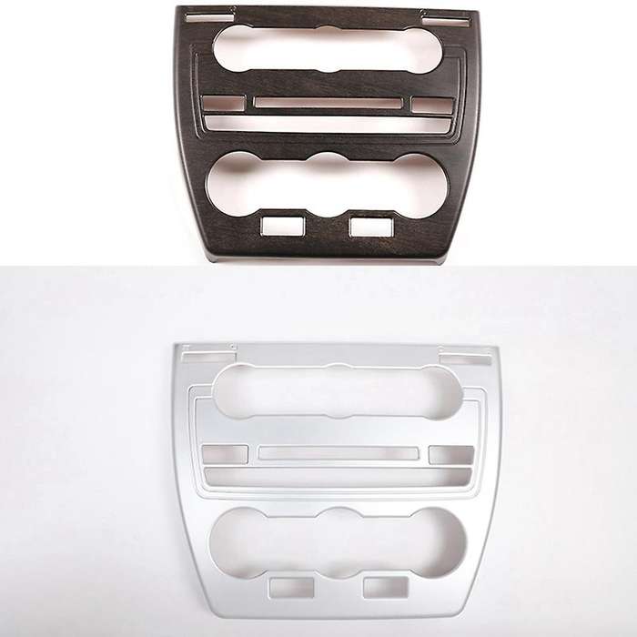 For 13-15 Freelander 2 Car Air Conditioner Mode Button Frame,oak