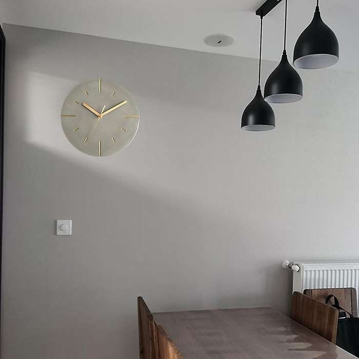 Nordic Industrial-style Cement Wall Clock Modern Silent Clocks