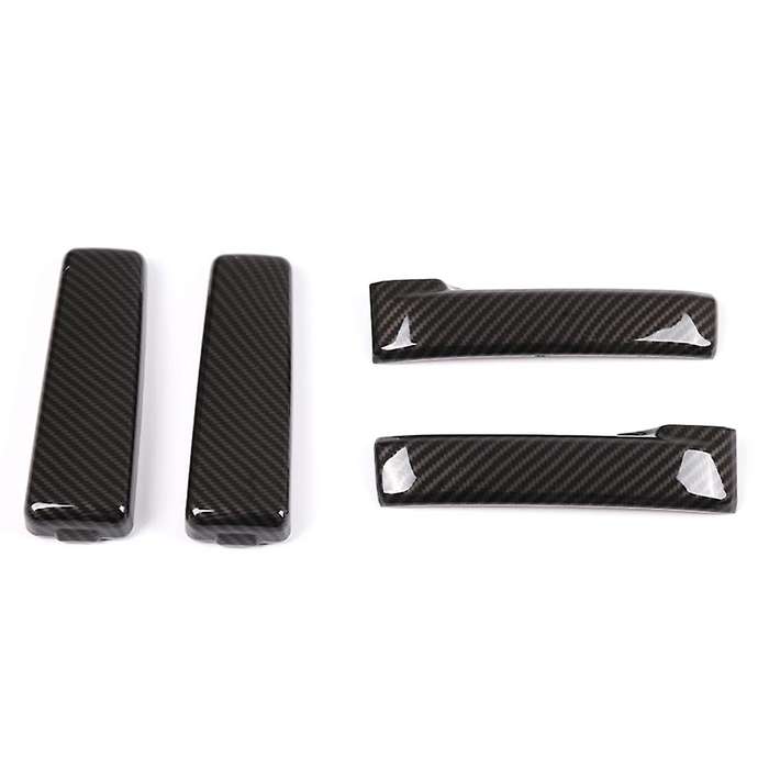 For Toyota Fj Cruiser Abs Carbon Fiber Car Door Handle Panel Cover