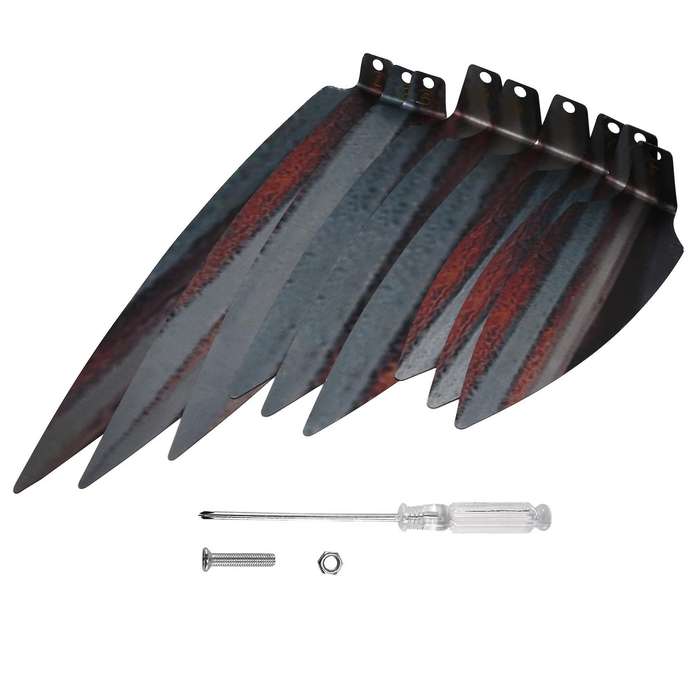 13.7inch Diy Metal Agave Plants,garden Lawn Ornaments-silver