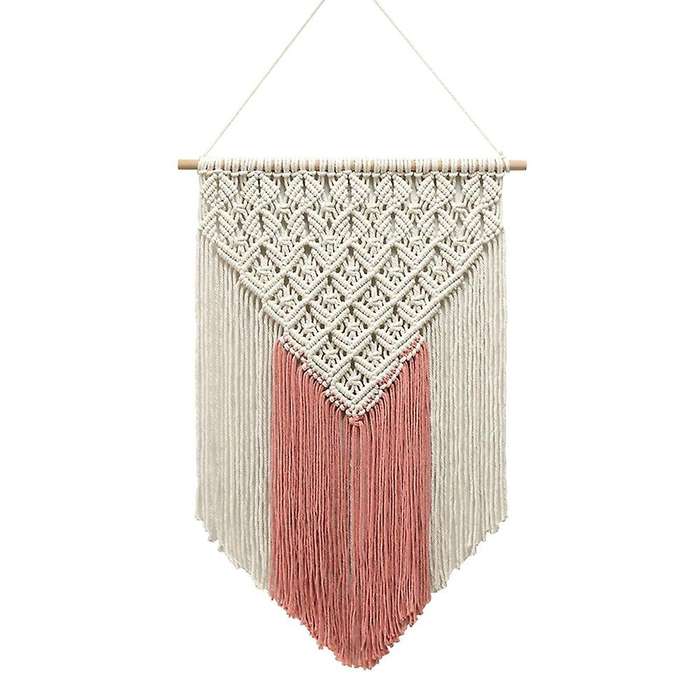 Macrame Wall Hanging Art Woven Home Decor, for Apartment, Dorm Room