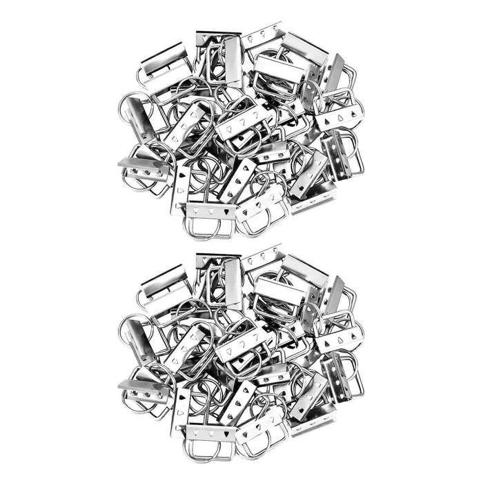 80 Piece Key Ring Hardware Keychain Bracelet Hardware