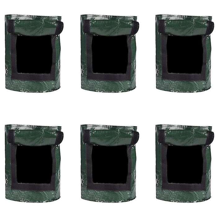 10 Gallon Plant Grow Bags-6 Packs Fabric Grow Pots