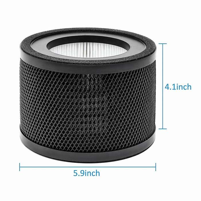 2 Pack Filters for Taotronics Tt-ap001 and Vava Va-ee014 Air Purifier
