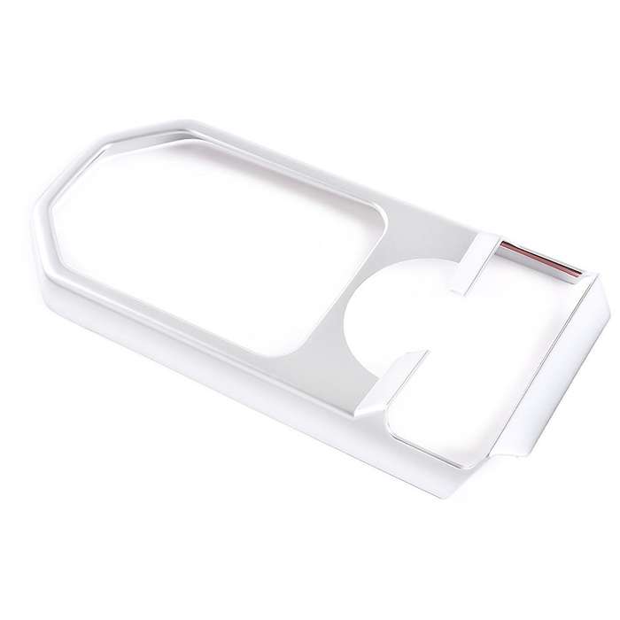 Car Gear Shift Panel Frame Cover for Discovery 3 Lr3 04-09(silver)
