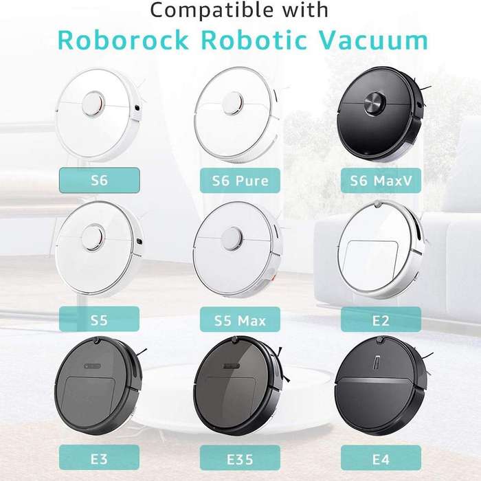 Mop Rag Cloth Hepa Filter for Xiaomi Roborock S50 S51 S55 S6 S6