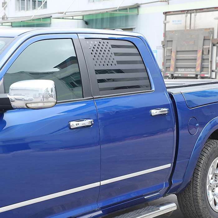 Car Rear Window Decoration Cover Trim Sticker Decals for Dodge,black