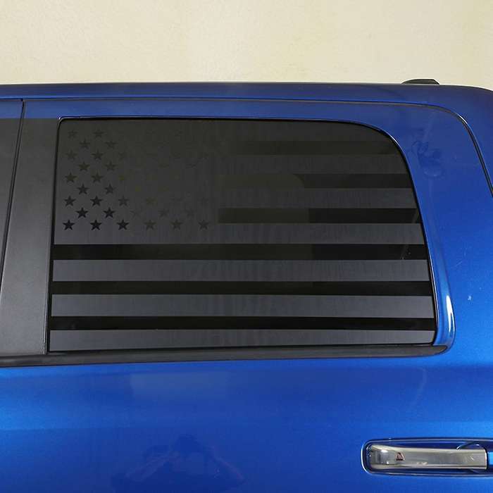 Car Rear Window Decoration Cover Trim Sticker Decals for Dodge,black