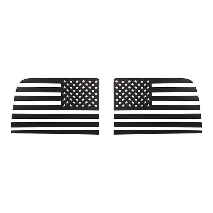 Car Rear Window Decoration Cover Trim Sticker Decals for Dodge,black
