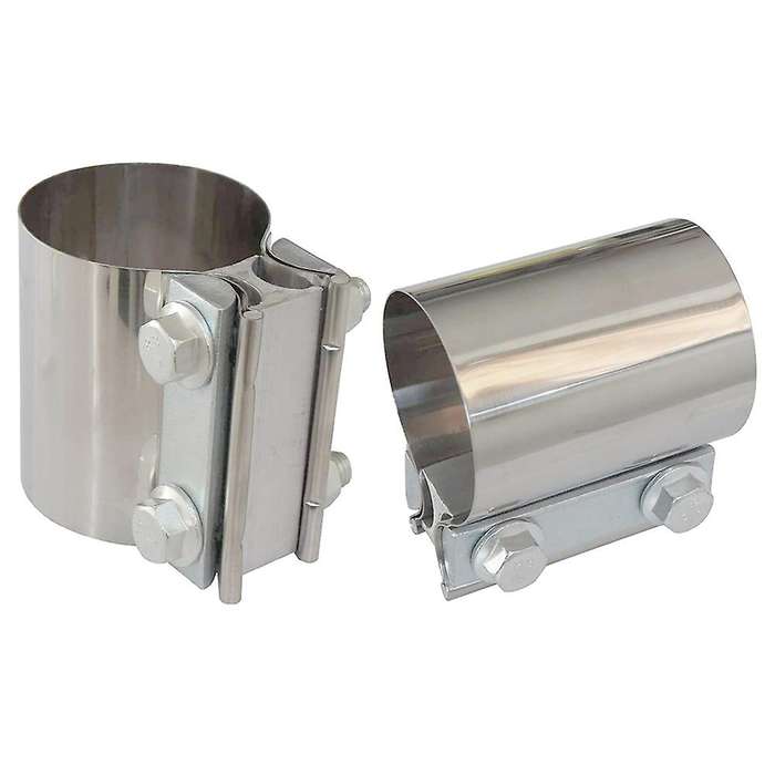 2.5 Inch Stainless Steel Butt Joint Exhaust Band Clamp Car