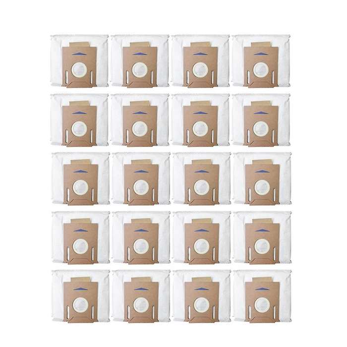 20 Pcs Dust Bags for Ecovacs Deebot Ozmo T8 Aivi T9 T9 Aivi Robot