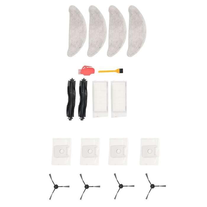 Dust Collection Bag Hepa Filter Main Brush Mop Side Brush Spare Parts