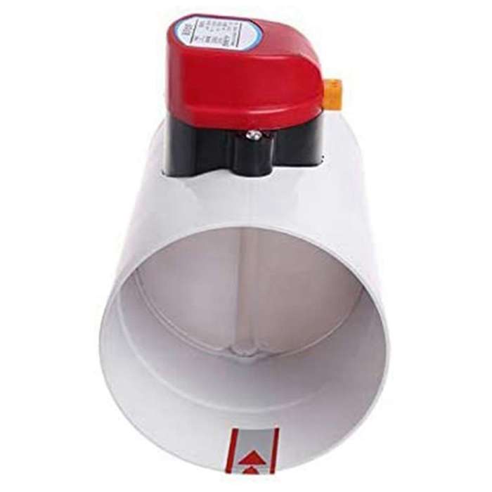 160mm Air Damper Valve Electric Motorized Check Valve for 6 Inch