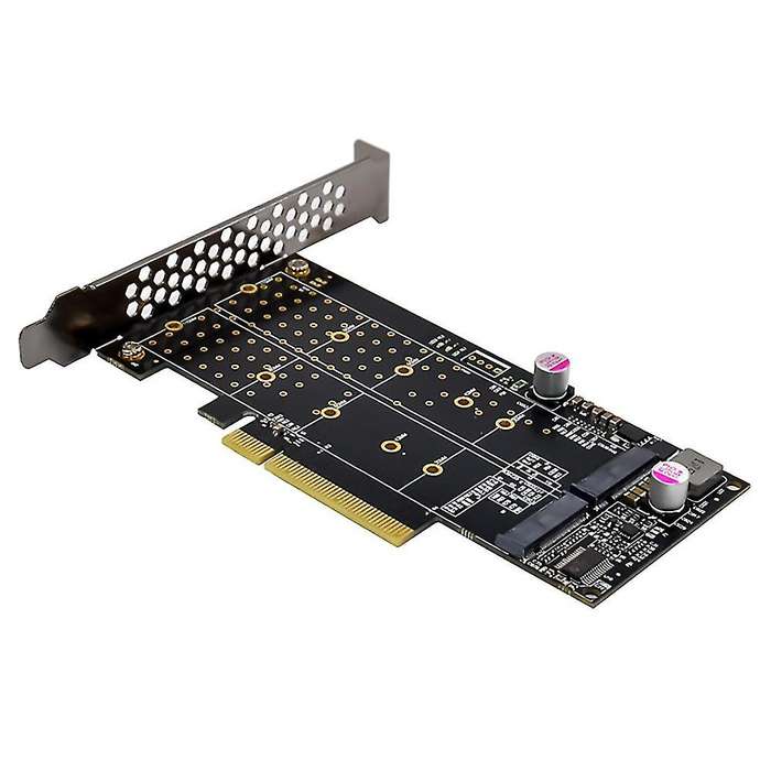 Pci-e X8 Dual Channel M.2 Nvme Ssd Expansion Card M.2 M Interface