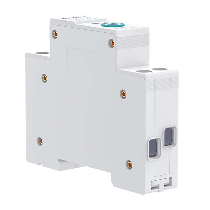 40a Tuya Single Phase Din Rail Wifi Meter Kwh ,white No Metering