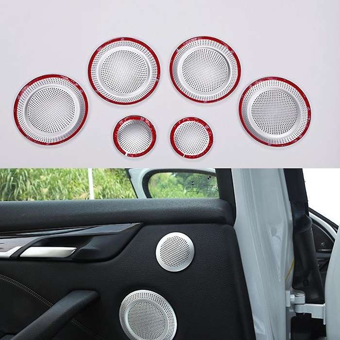 Car Front Door Speaker Cover Horn Cover Trim Sticker For-bmw X1 F48