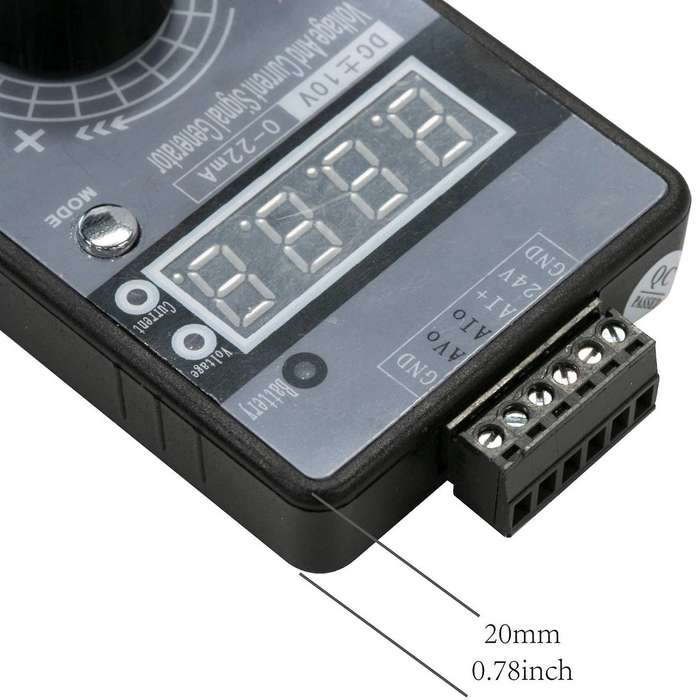 Upgraded 4-20ma Signal Generator, for Plc Debugging, Servo Motors