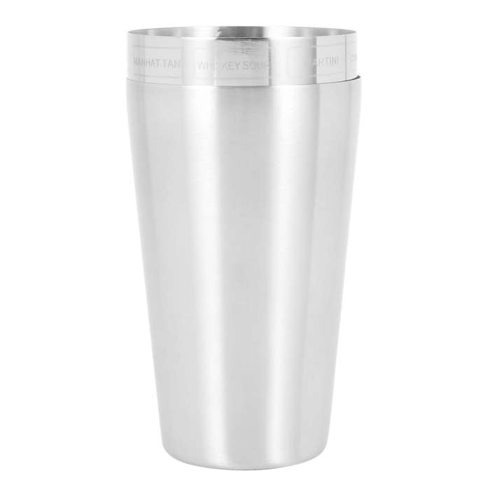 Cocktail Making Set,with Shaker Rotation Recipe Guide Bar (700ml)