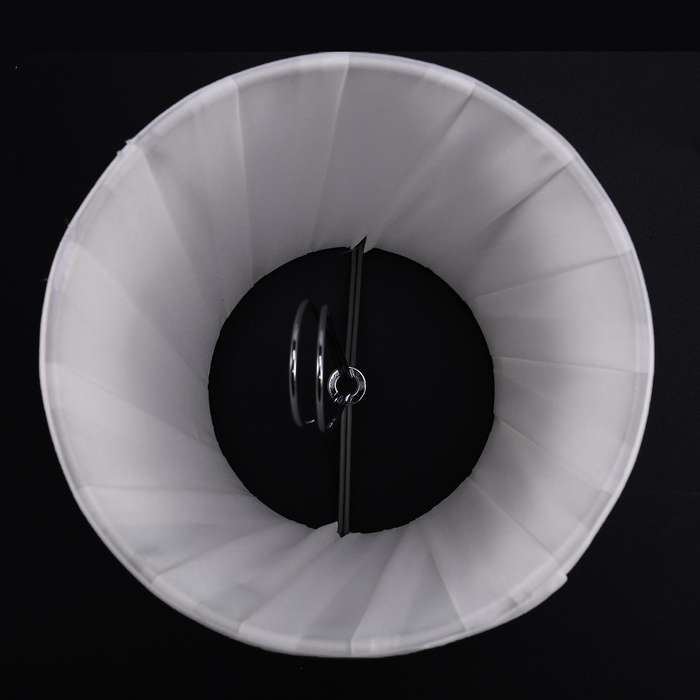 Droplight Wall Lamp Candle Chandelier Shade 6 Pcs Set (solid White)