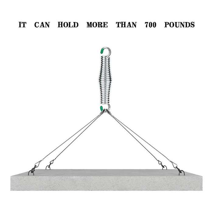 Porch Swing Hammock Chair Hanging Springs Kit for Yoga Punching Bag
