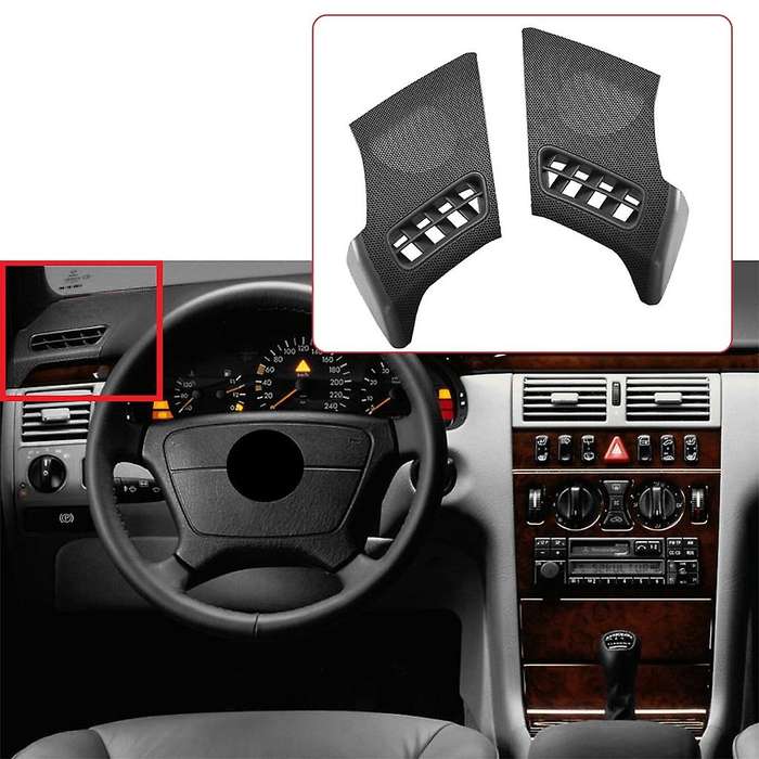 Car Dash Board R+l Air Vent Speaker Grill Cover for Mercedes Benz