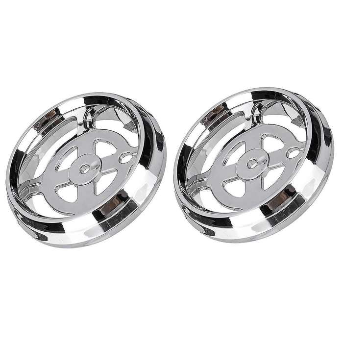 2pcs Car Rear Bumper Reflector Bezel Base Cover Cap for Toyota Sienna