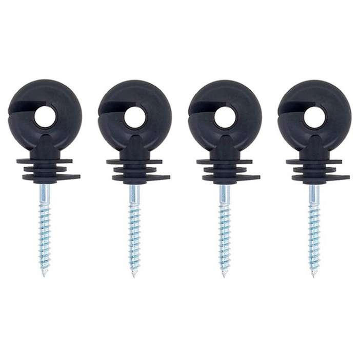 50pcs Wooden Post Claw Insulator Nail for Horse Cattle Electric Fence