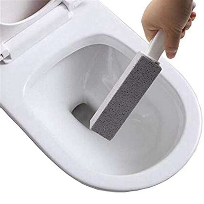 10pcs Pumice Cleaning Stone with Handle Toilet Bowl Cleaning Brush