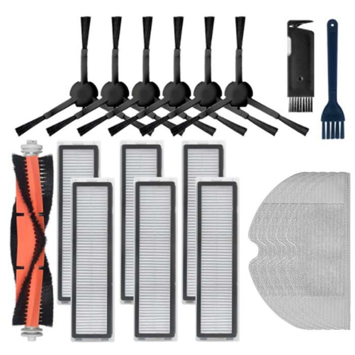 Side Main Brush Mop Cloth Hepa Filter for Xiaomi Dreame Bot L10 Pro