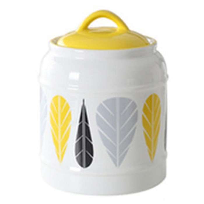 Ceramic Airtight Jar with Lid Large-capacity Household Portable C