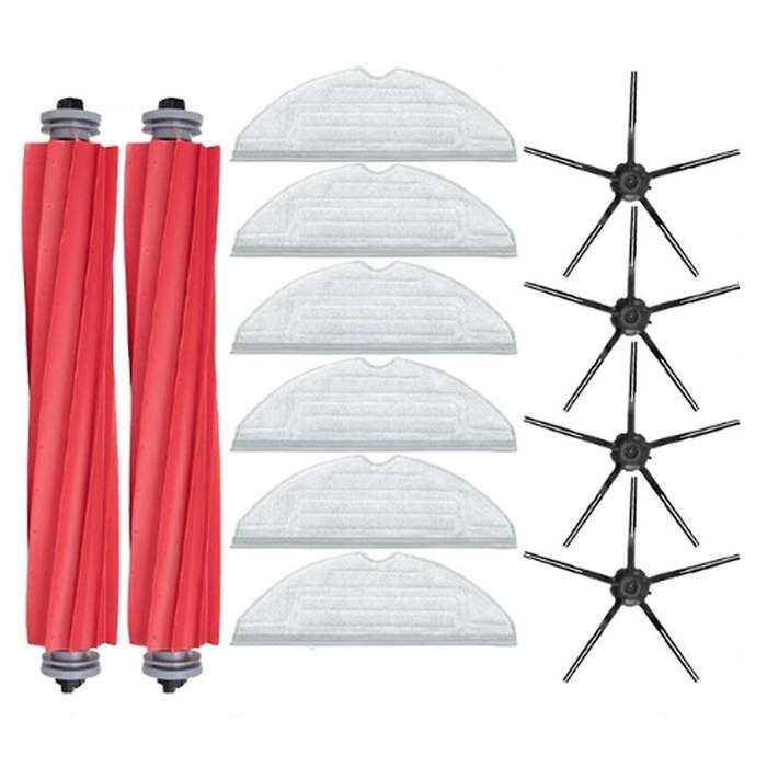 Main Brush Side Brush Mop Cloth Vacuum Cleaner Parts