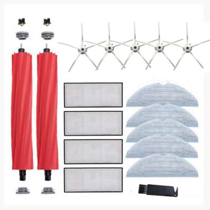 For Xiaomi Roborock S7 T7s Robotic Vacuum Cleaner Spare Parts Set