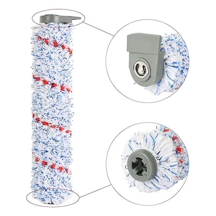 For Tineco Ifloor 4 Pack Roller Brush, 4 Pre-filter Foam
