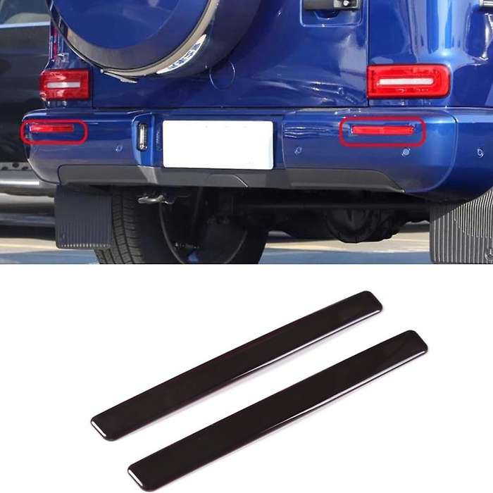 Car Rear Bumper Fog Lamp Frame Cover Lamp Shell for Mercedes Benz