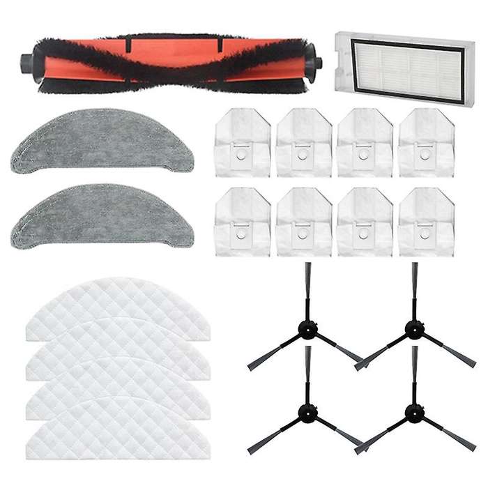 For Roidmi Eve Plus Robot Vacuum Cleaner Hepa Filter Disposable Wipes