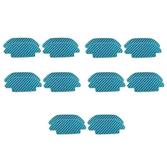 20pcs Replacement Washable Mop Cloth Rag for Cecotec Conga