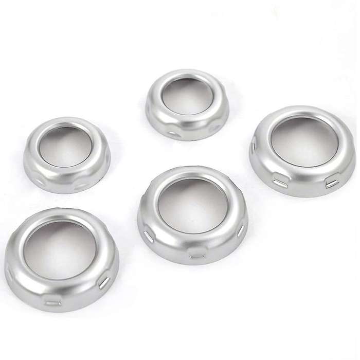 Car Volume and Air Knobs Trim Stickers for Land Rover Discovery 4