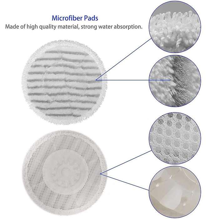 Steam Mop Pads for Shark S7000amz S7001 Tgt Steam Mop, Pads