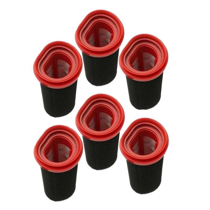 6 Pcs Motor Protection Filter for Bosch 25.2 V Flexxo Vacuum Cleaner