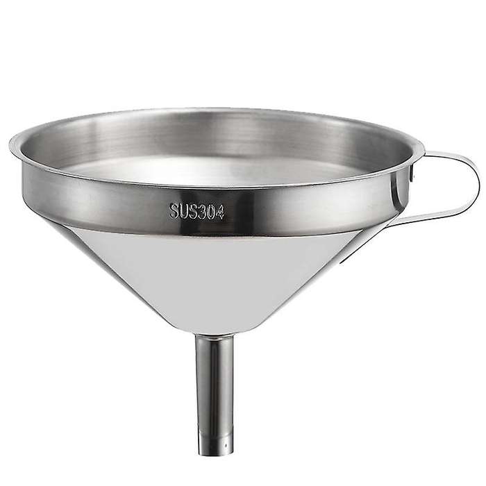 3pcs Stainless Steel Wide Mouth Funnel with Filter for Bottle Canning