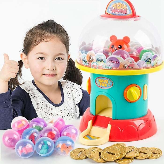 Mini Grasping Music Clip Candy Machine Small Gashapon Catching Robot