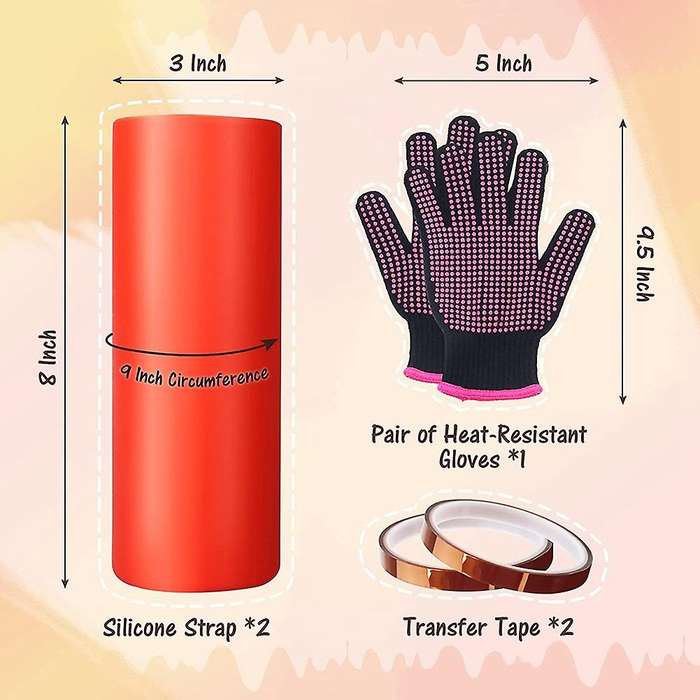 Wraps X2 20oz Blanks Skinny Straight Cups Bands Sleeve Kit
