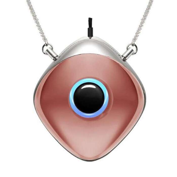 Necklace Usb Air Cleaner Mini Ionic Purifier Wearable for Home Car E
