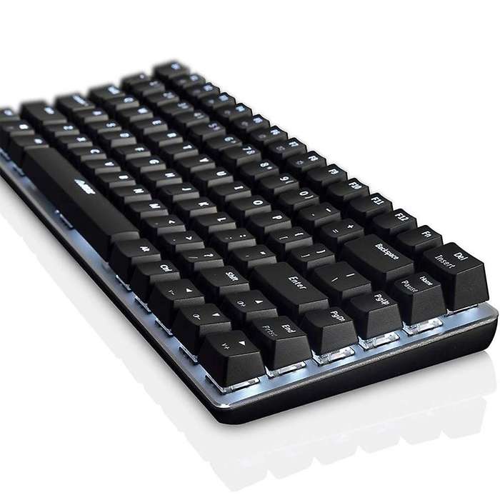 Ajazz Ak33 Wired Gaming Keyboard Led Backlit 82 Keys Usb Keyboard