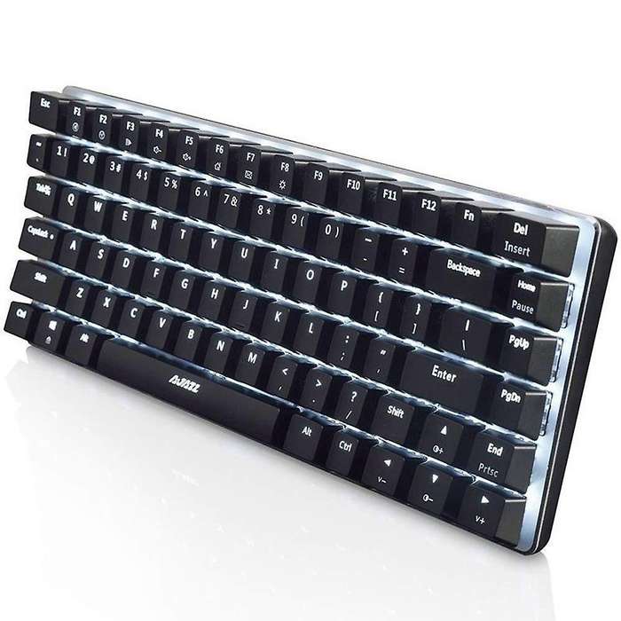 Ajazz Ak33 Wired Gaming Keyboard Led Backlit 82 Keys Usb Keyboard