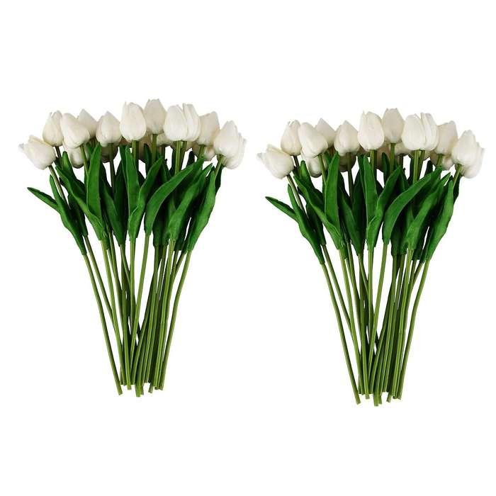20pcs Tulip Flower Latex Real Touch for Wedding Decor Flower Best