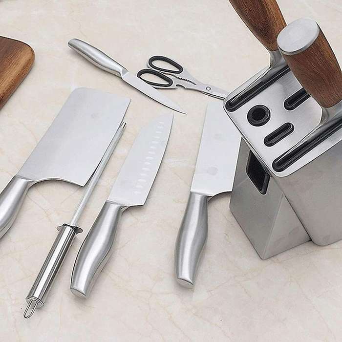 Stainless Steel Knife Holder,modern Knife Block without Knives